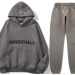 Pull Essentials Fear of God Gris Survêtement
