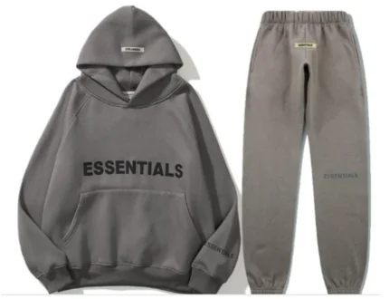 Pull Essentials Fear of God Gris Survêtement