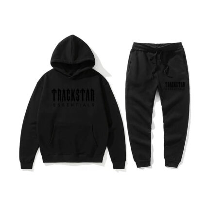 Survêtement à capuche Trackstar Essentials noir