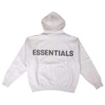Sweat à capuche ESSENTIALS avec logo 3M, noir et blanc