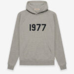 Sweat à capuche Essentials 1977 – Gris foncé
