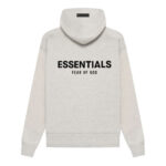 Sweat à capuche Essentials FW22 Core Essentials couleur avoine claire