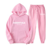 Sweat à capuche Essentials Fear of God rose