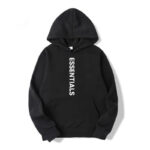 Sweat à capuche Essentials avec logo vertical
