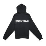 Sweat à capuche FEAR OF GOD ESSENTIALS avec logo 3M – Noir