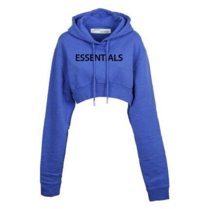 Sweat à capuche court oversize Essentials