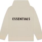 Sweat à capuche en maille Fear Of God Essentials, olive kaki