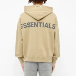 Sweat à capuche en sergé avec logo 3M Fear Of God Essentials - Image 2