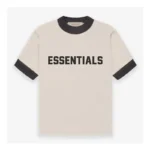 T-shirt Essentials Kids à col en V couleur blé