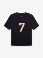 T-shirt Henley Fear of God Grays – Noir - Image 2