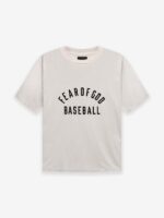 T-shirt de baseball Fear of God – Crème