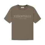 T-shirt marron Fear of God Essentials