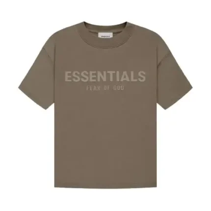 T-shirt marron Fear of God Essentials